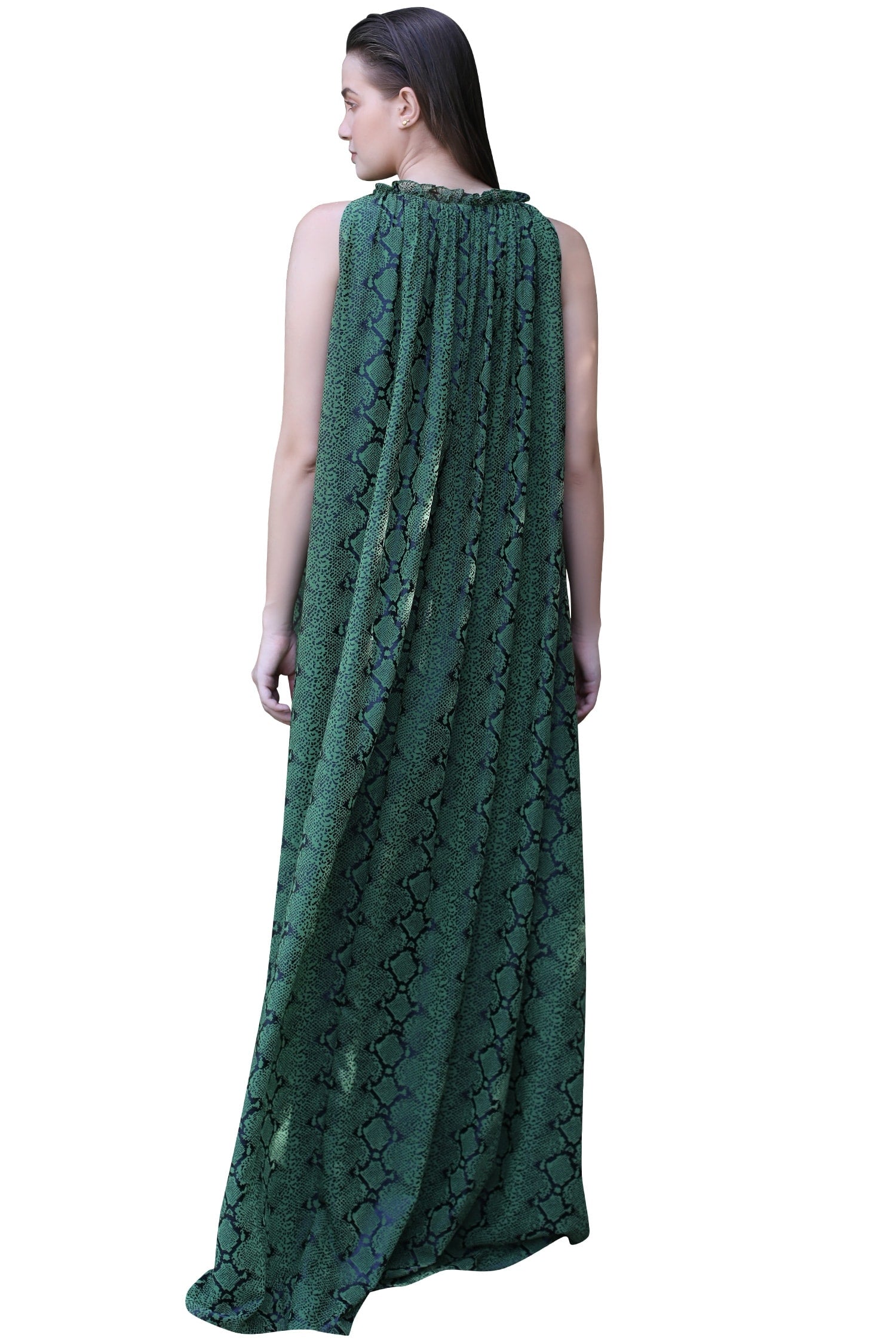 Halter Neck Gown