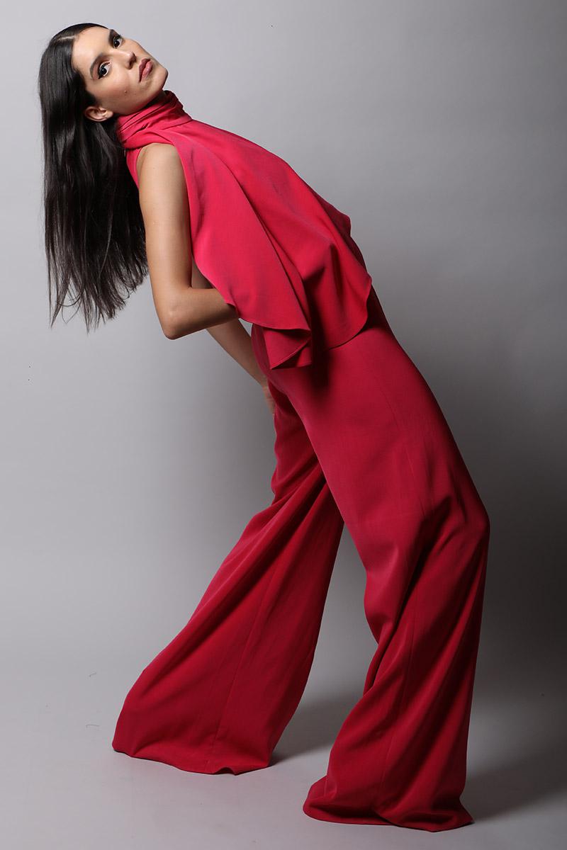 Jumpsuit with Cape