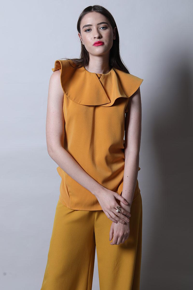Shift Top With Frills