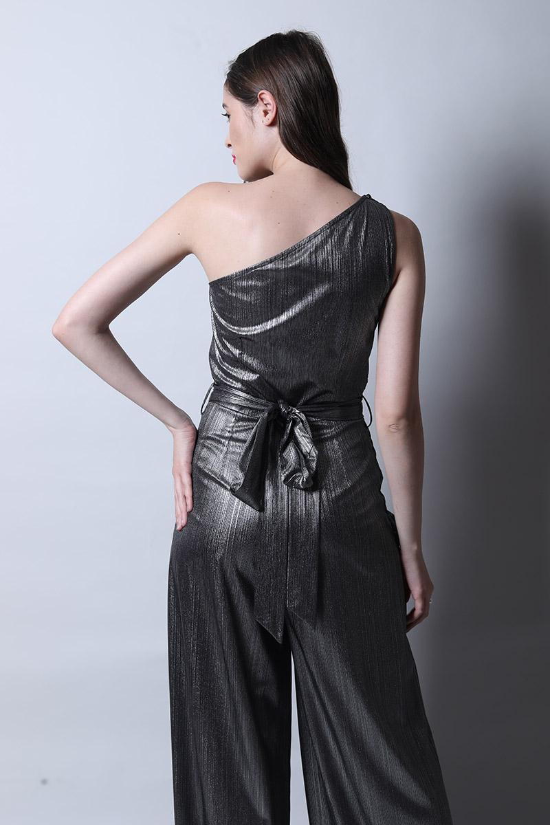 Fan Pleating Jumpsuit