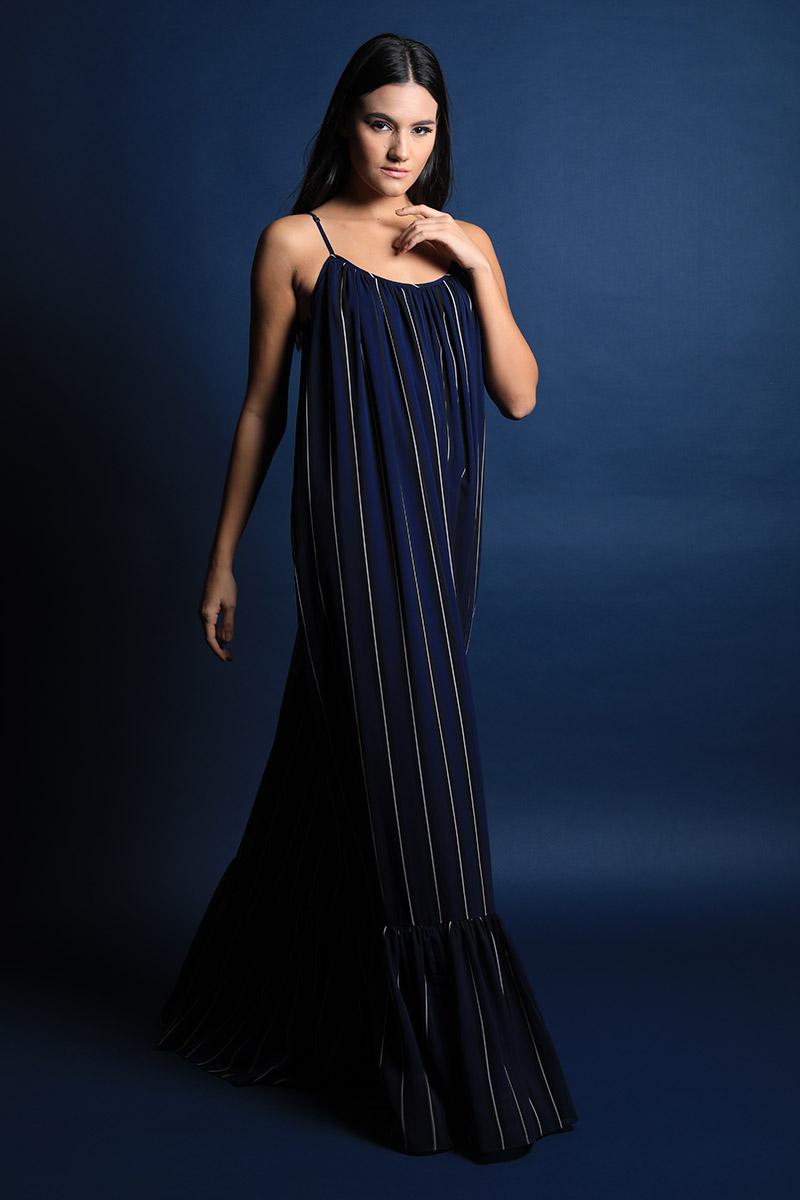 Strappy Low Back Maxi Dress