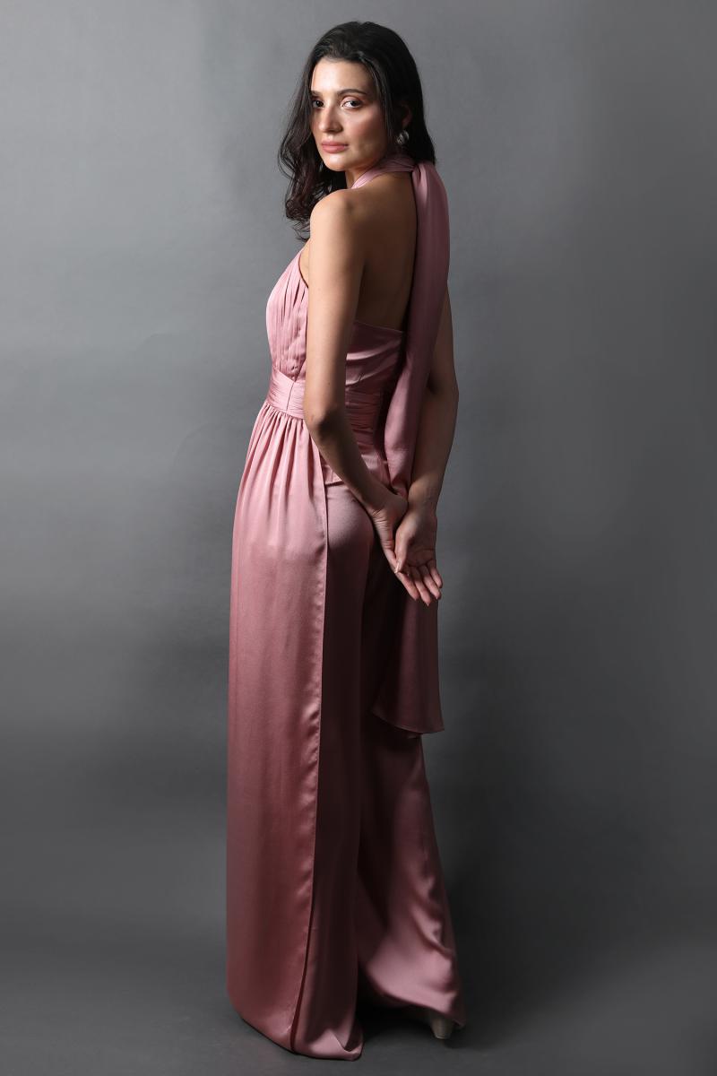 Criss Cross Neck Jumpsuit