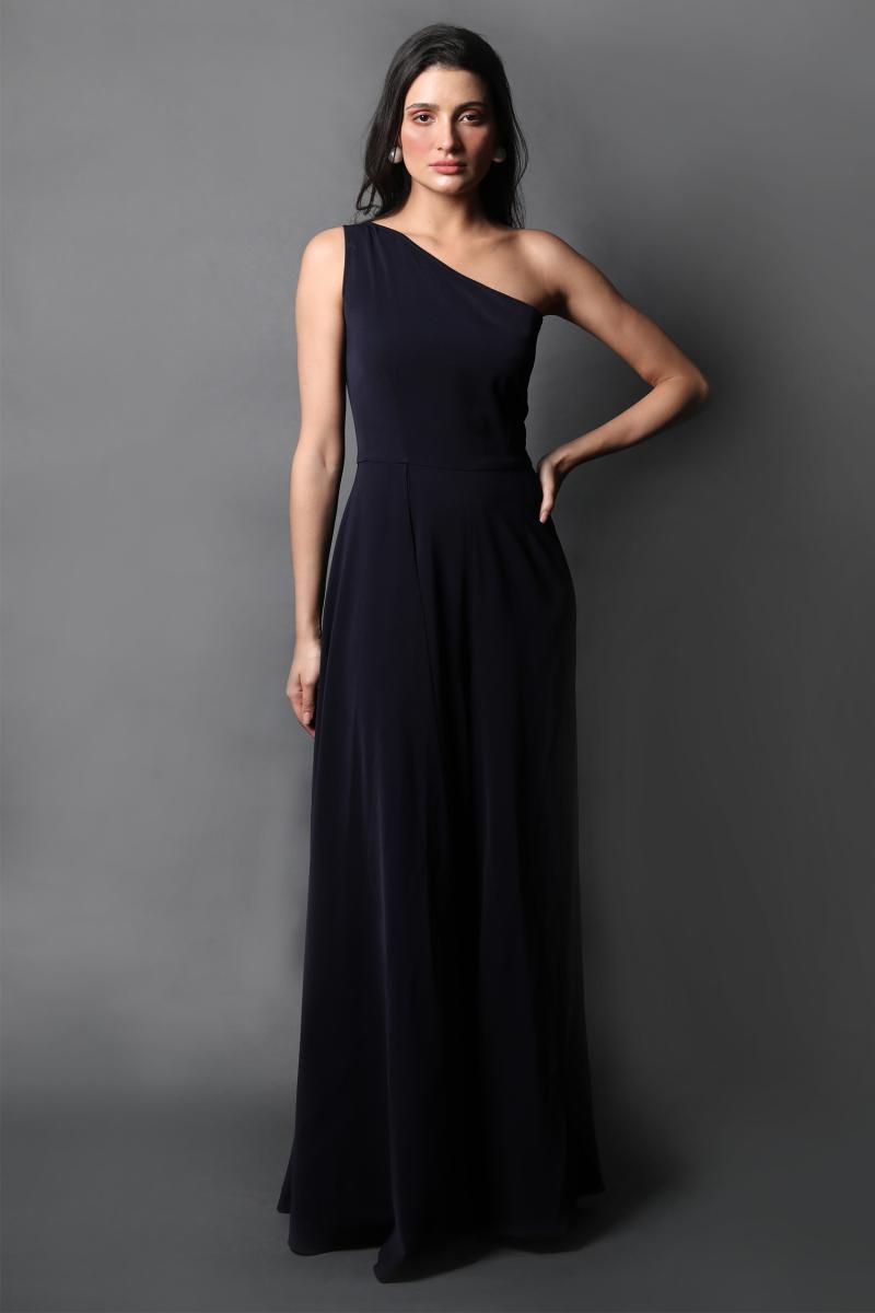 One Shoulder Jumpsuit