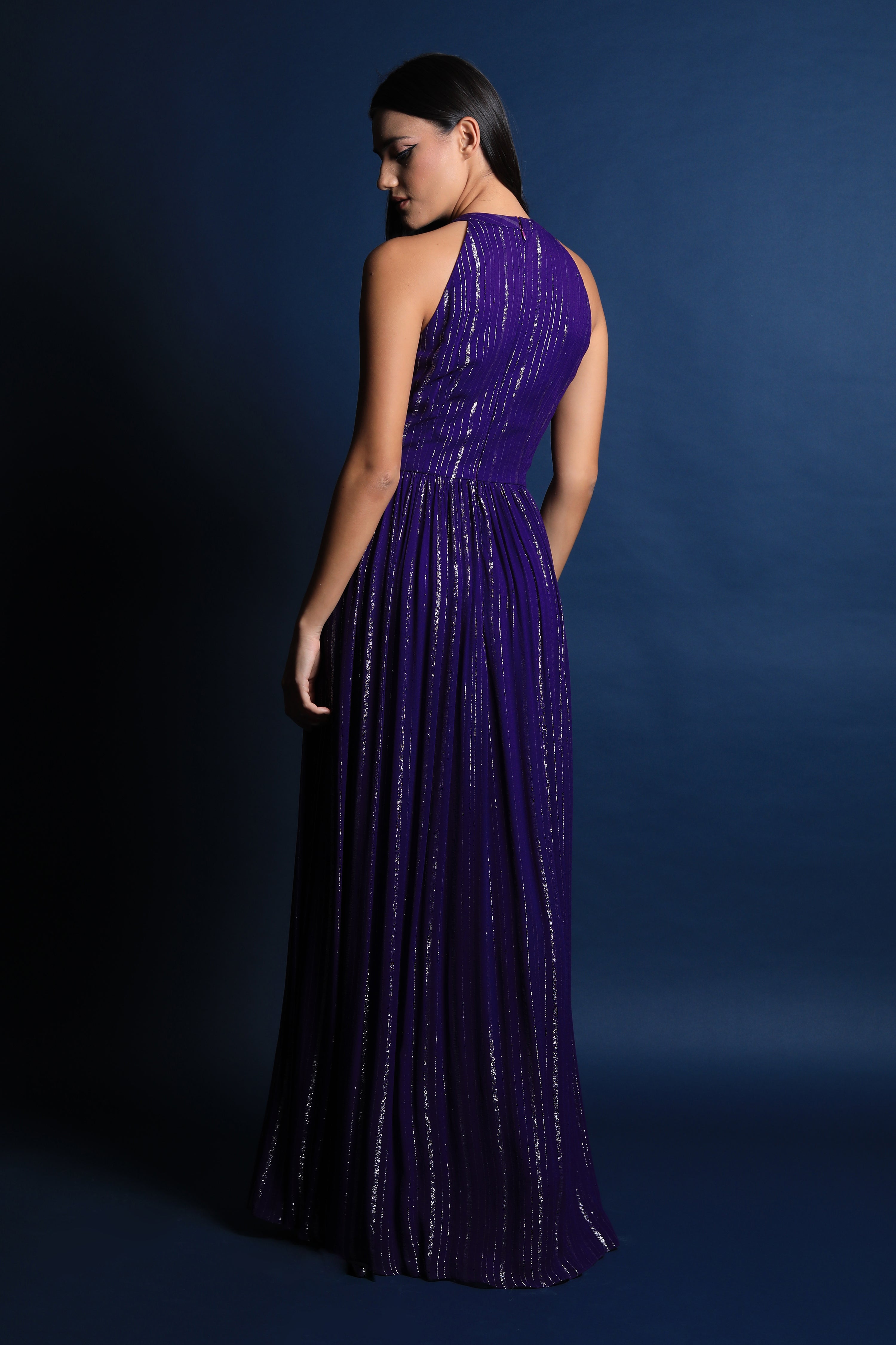 Halter Neck Maxi Dress
