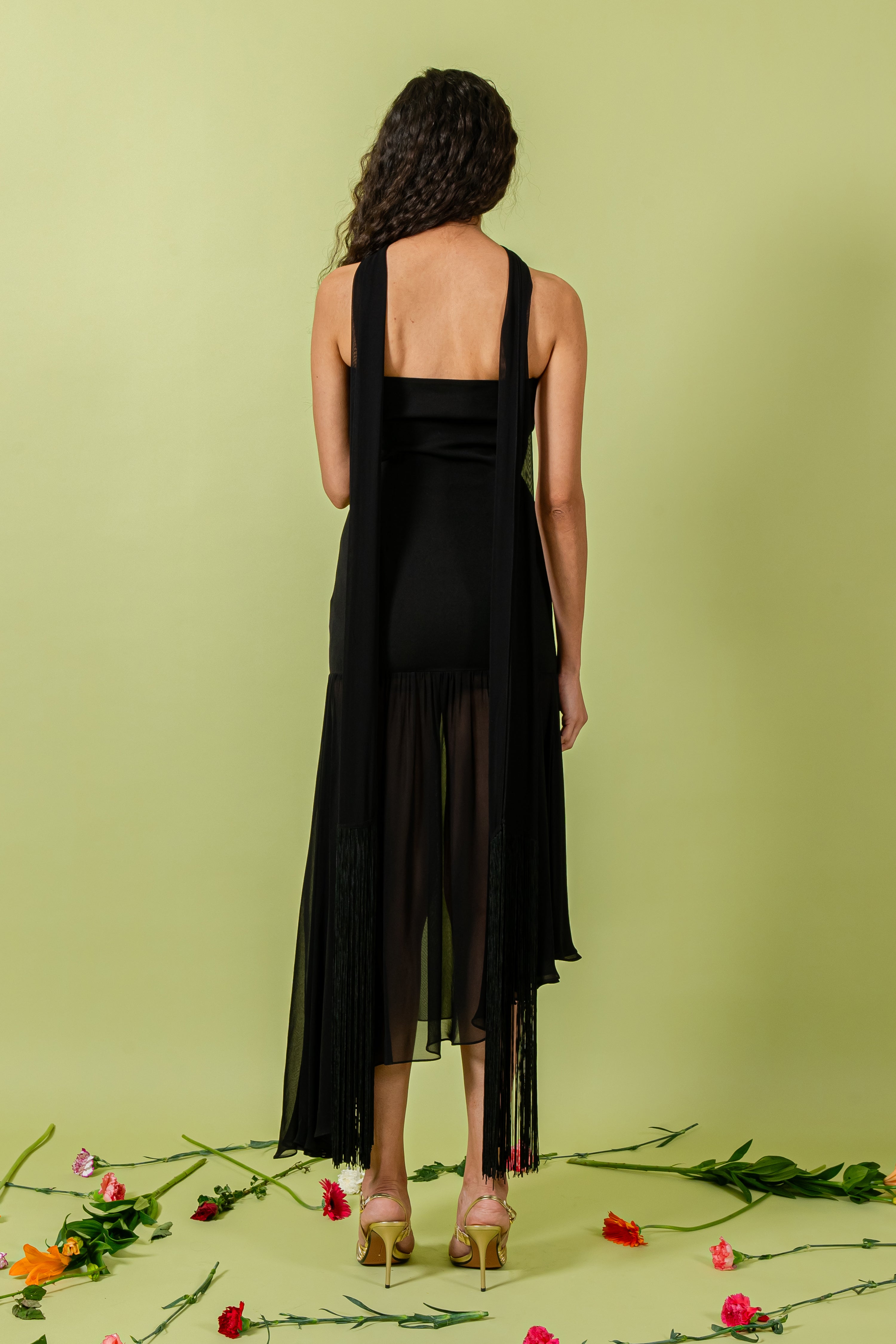Black Tube Low Body Dress