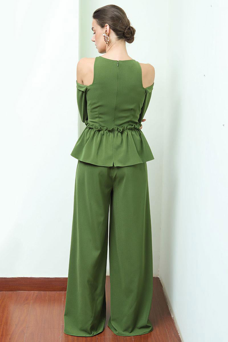 Off Shoulder Jumpsuit