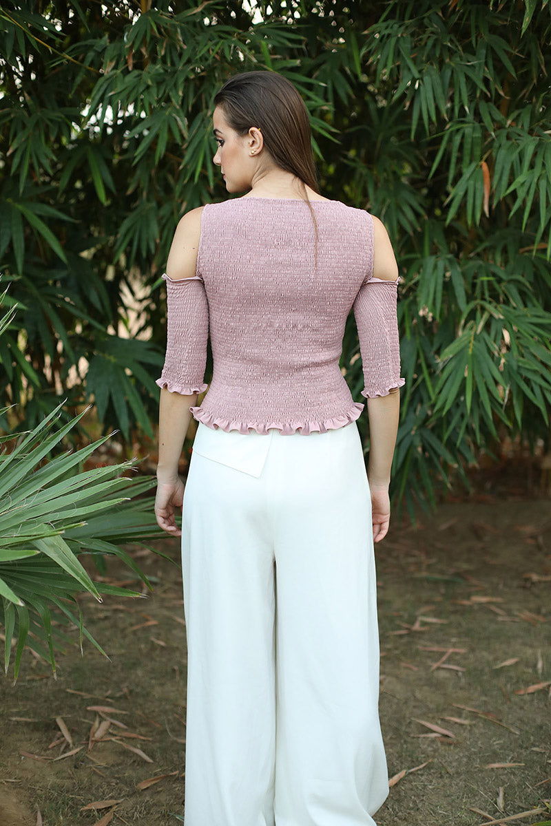 Smocking Detail Top