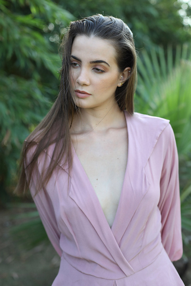 Shirt Collar Jumpsuit
