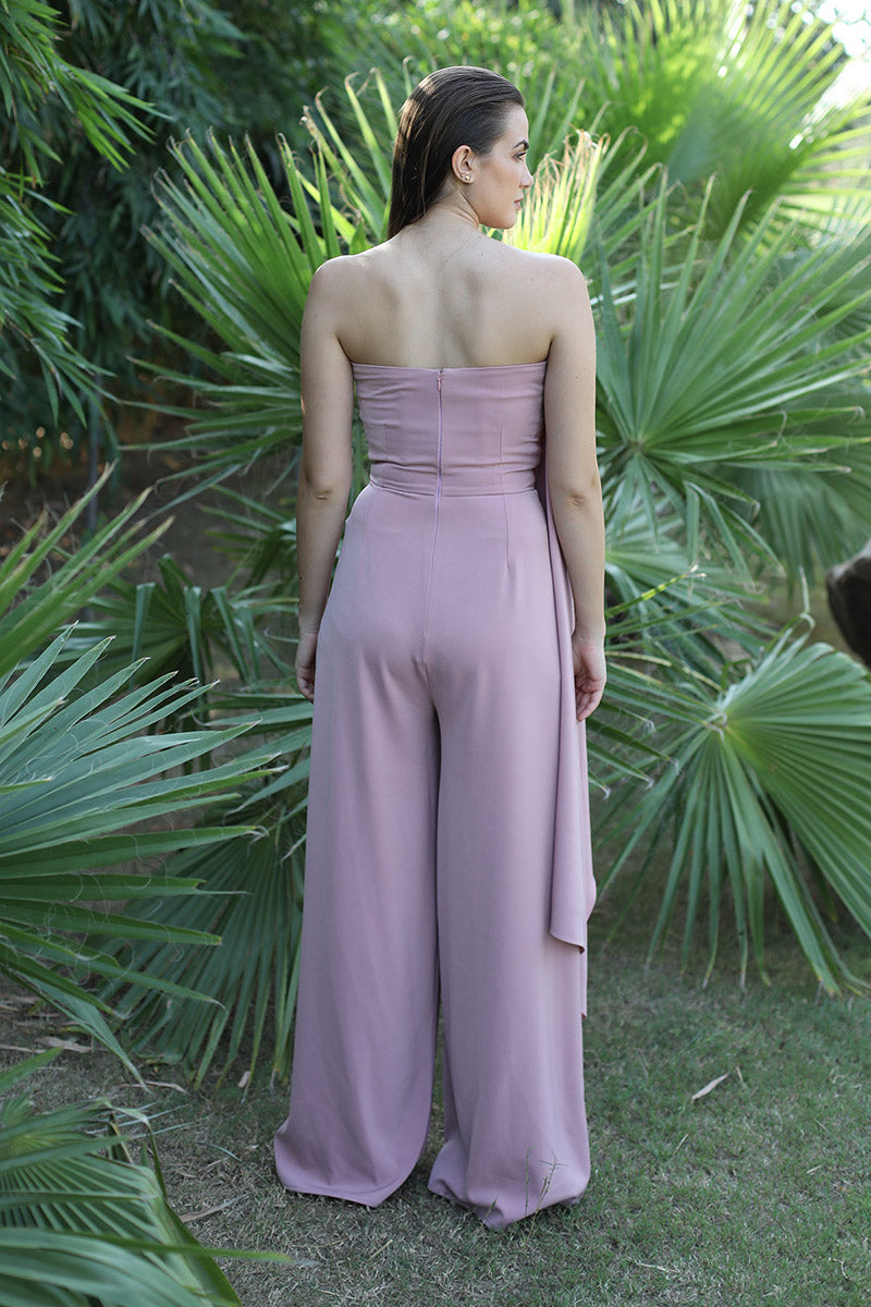 Tube Neck Corset Body Jumpsuit