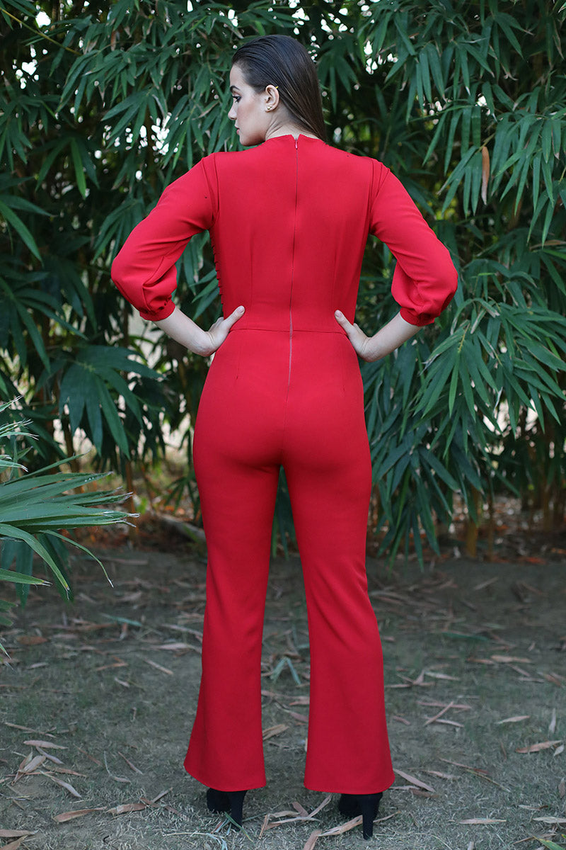 Origami Detail Jumpsuit