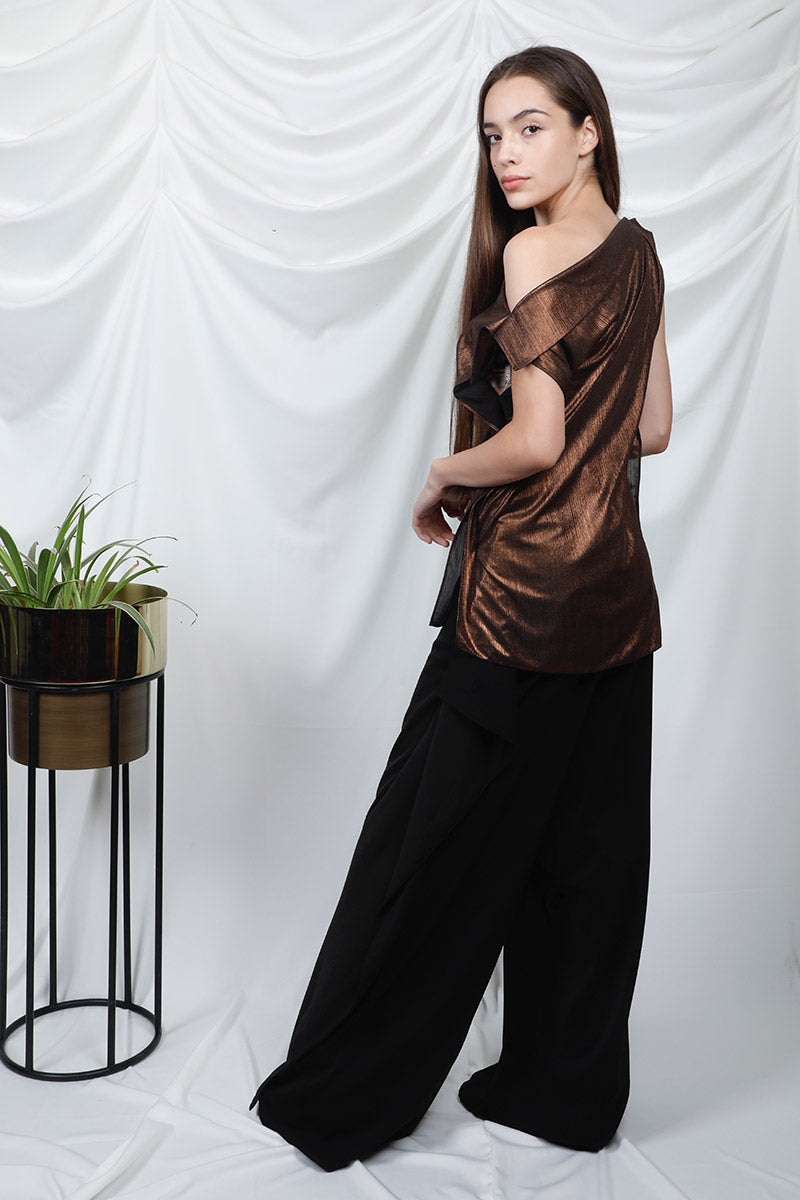 Gold Kaftan Top