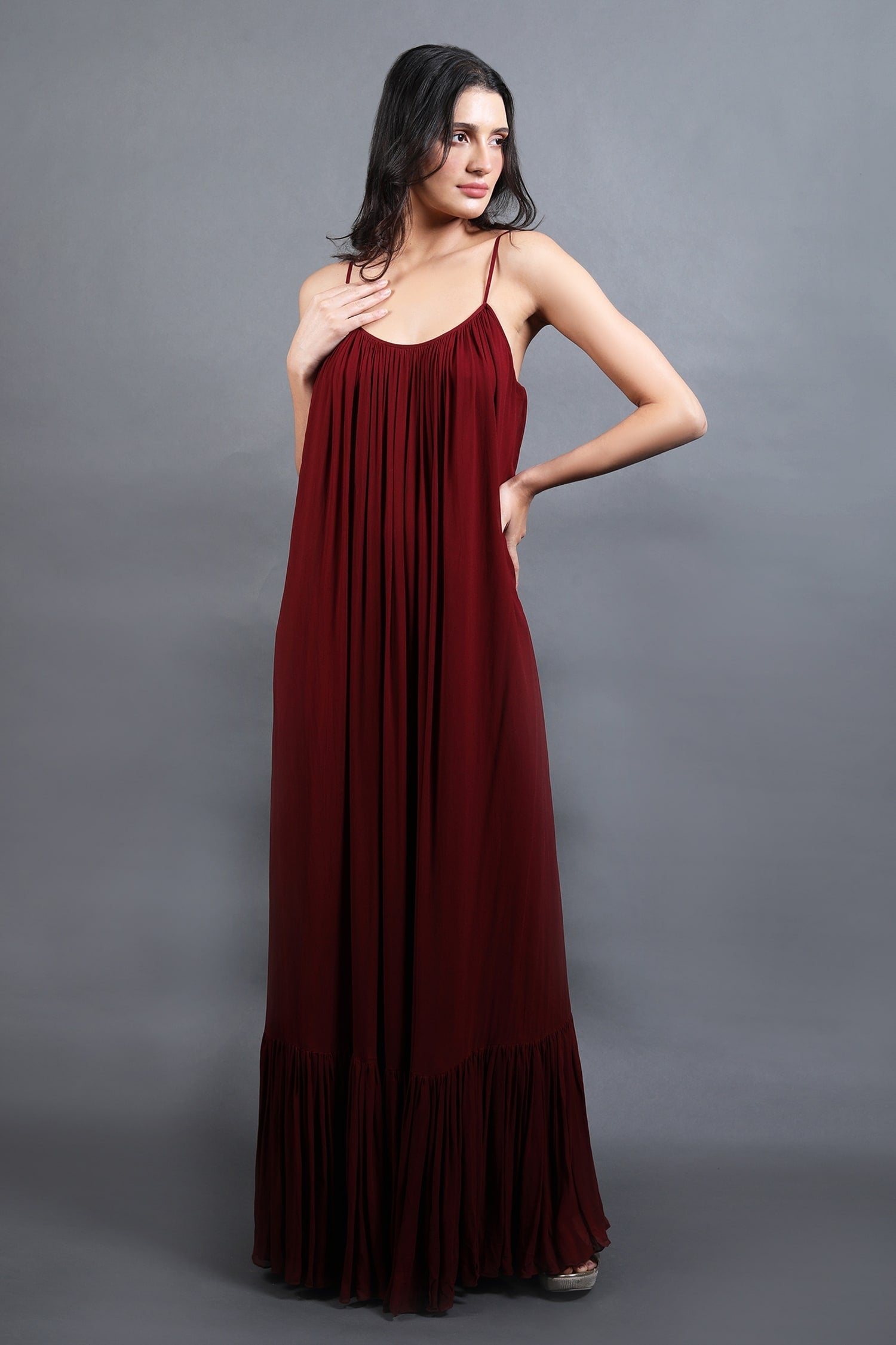 Strappy Low Back Maxi