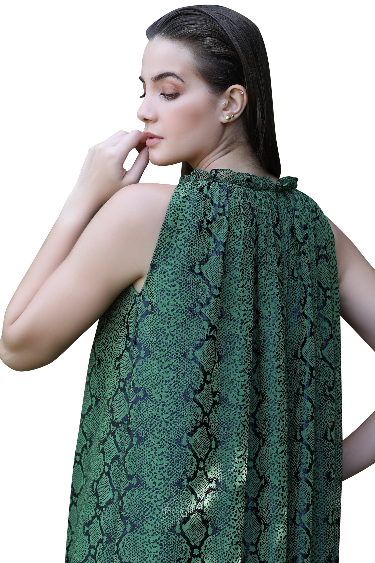 Halter Neck Gown