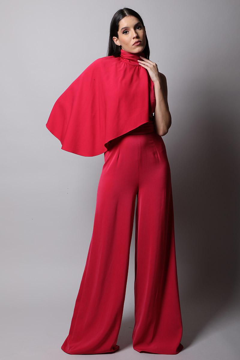 Jumpsuit with Cape