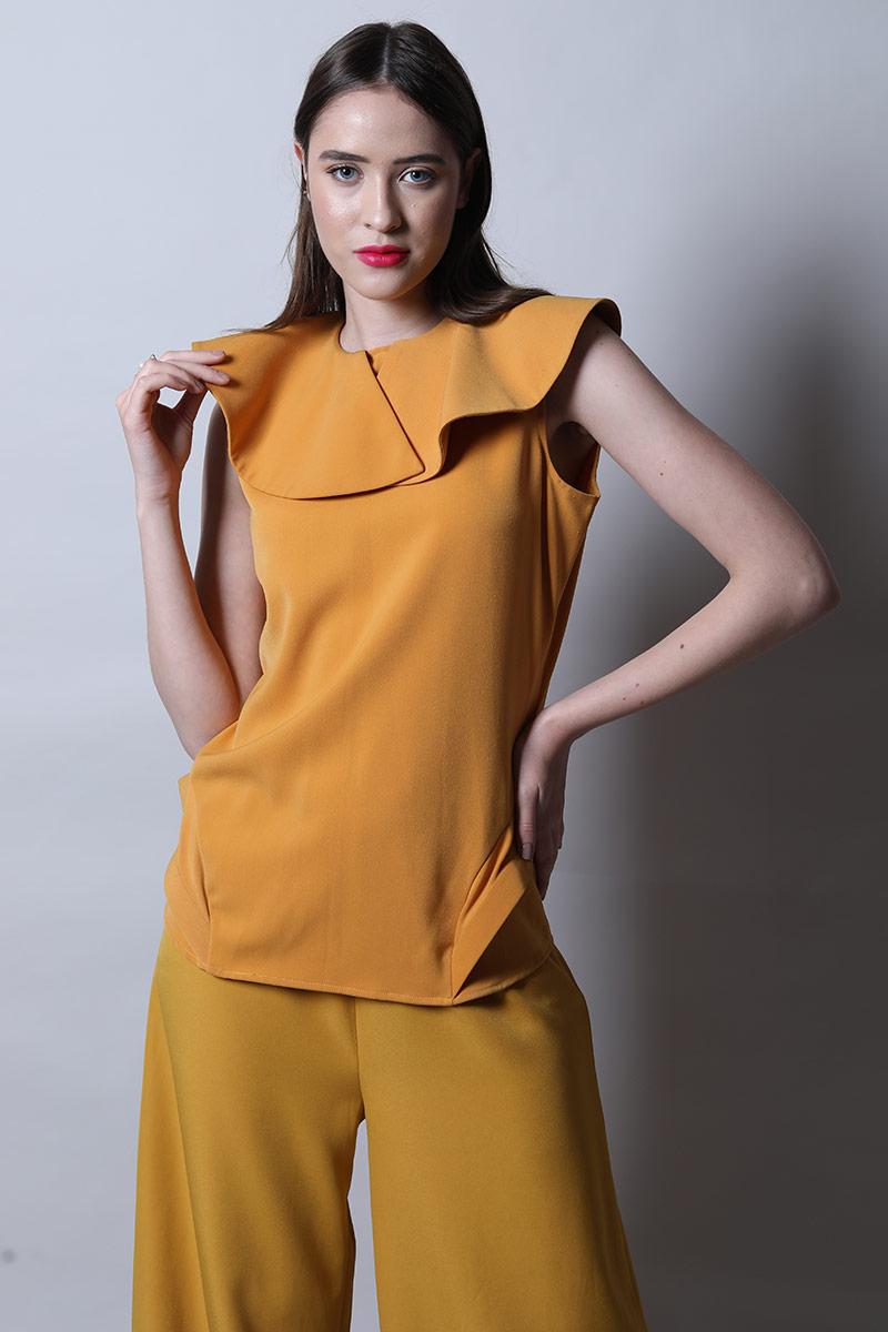 Shift Top With Frills
