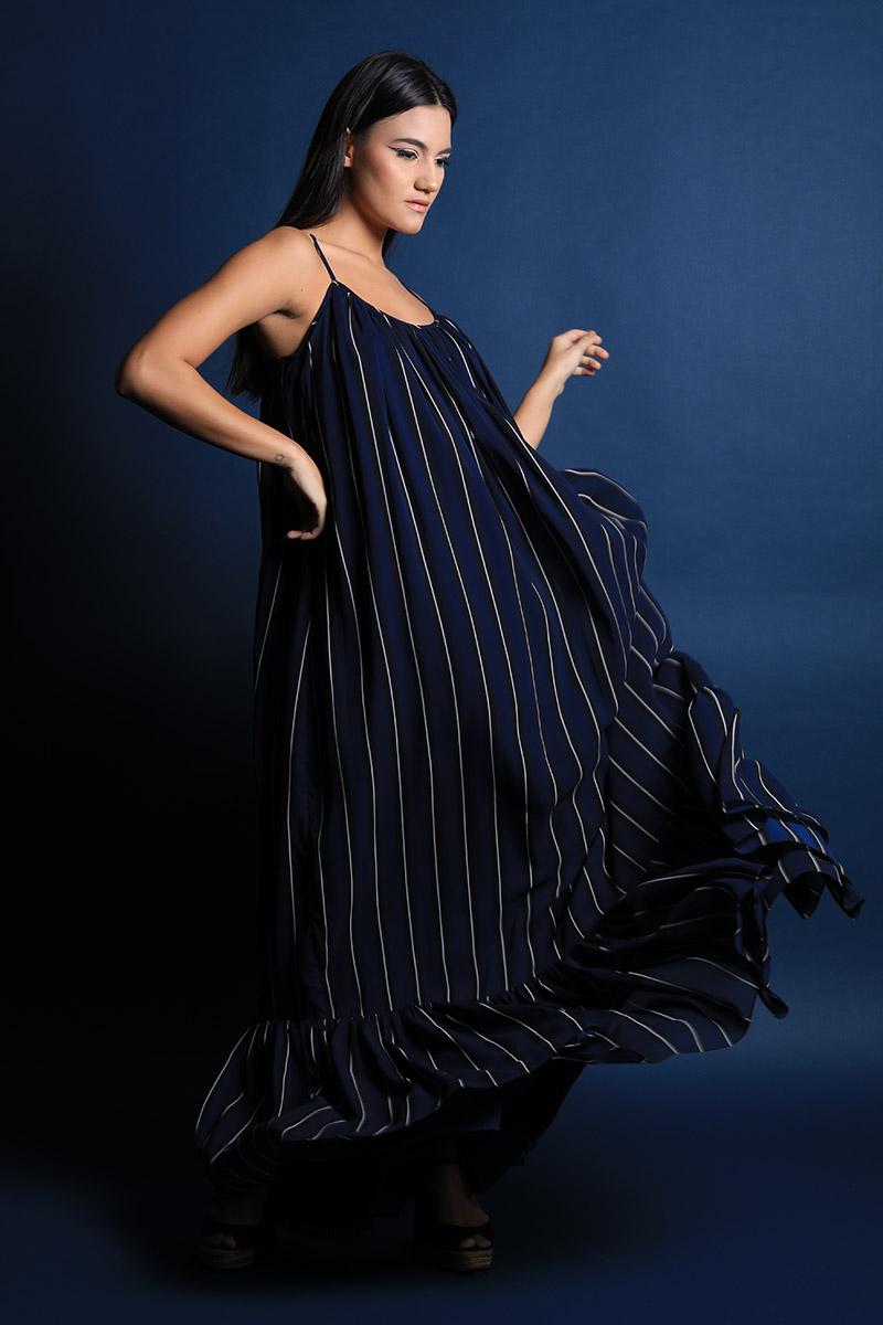 Strappy Low Back Maxi Dress