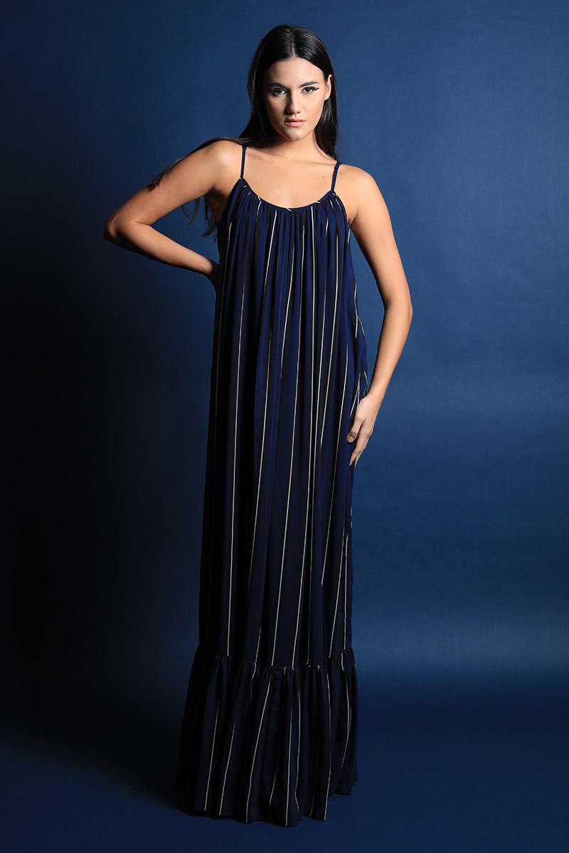 Strappy Low Back Maxi Dress