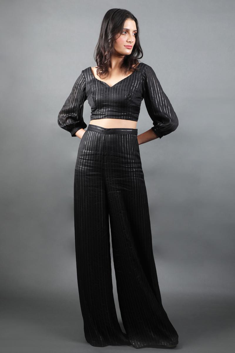 Crop Top & Pants Set