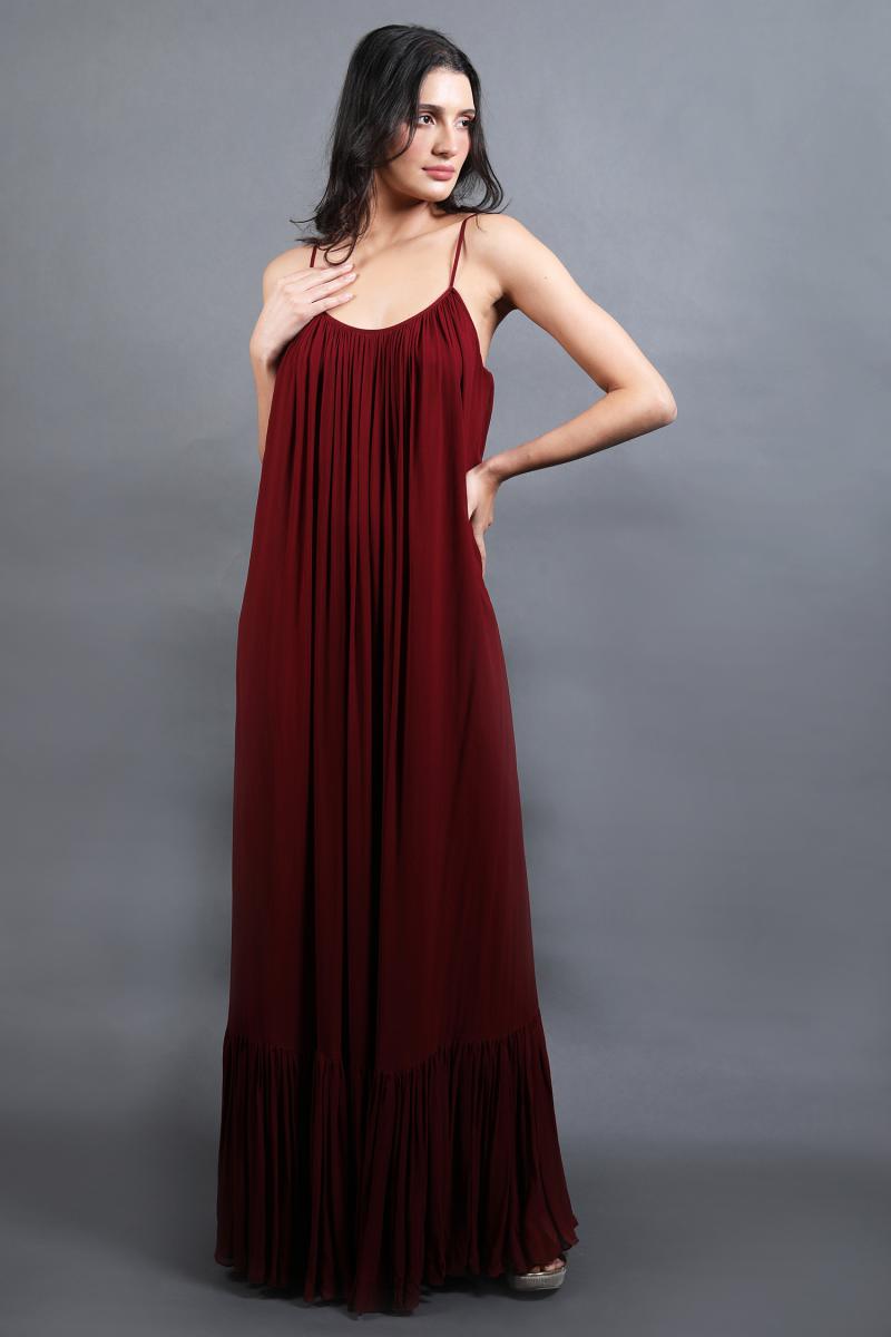 Strappy Low Back Maxi