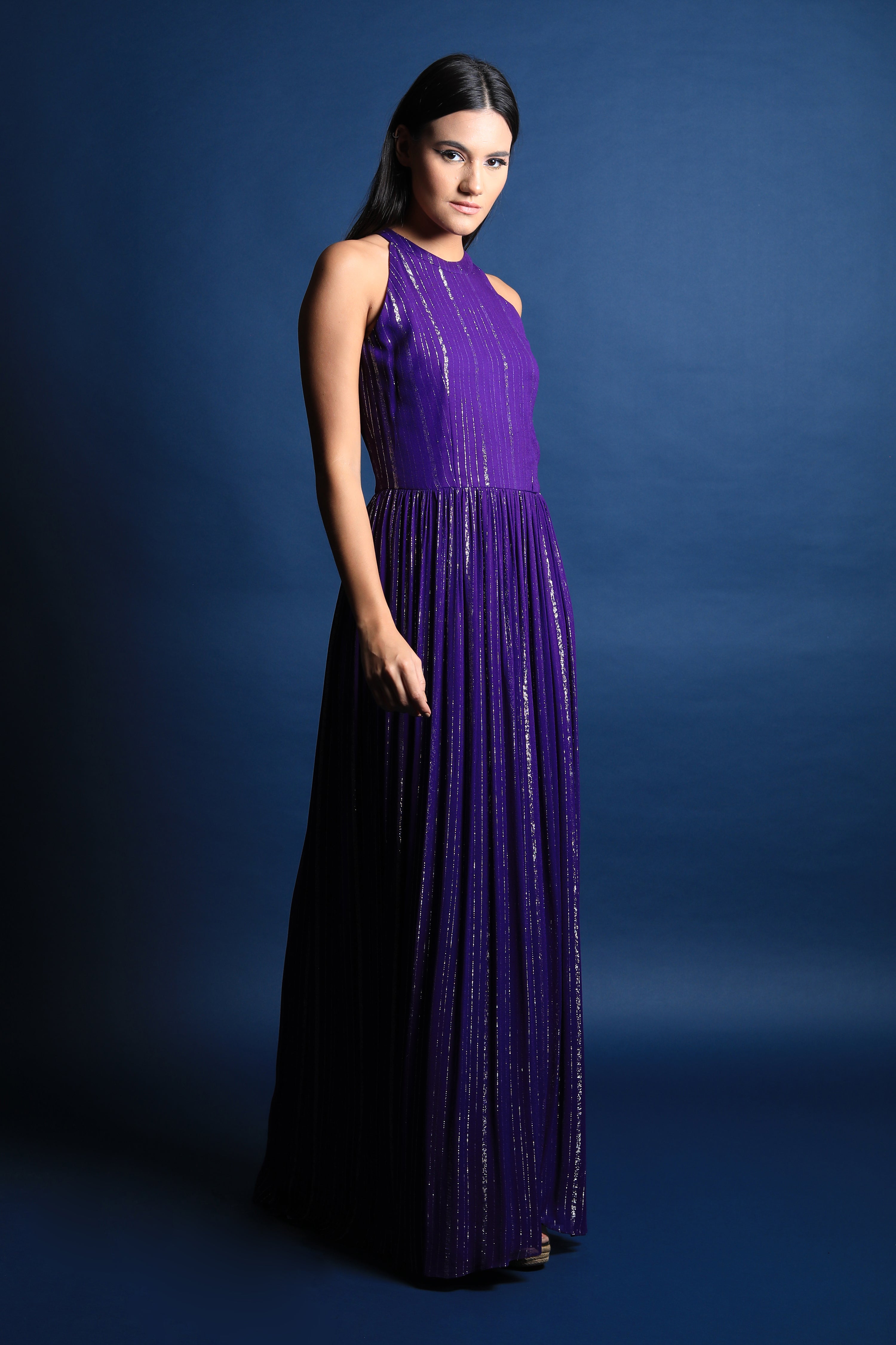 Halter Neck Maxi Dress