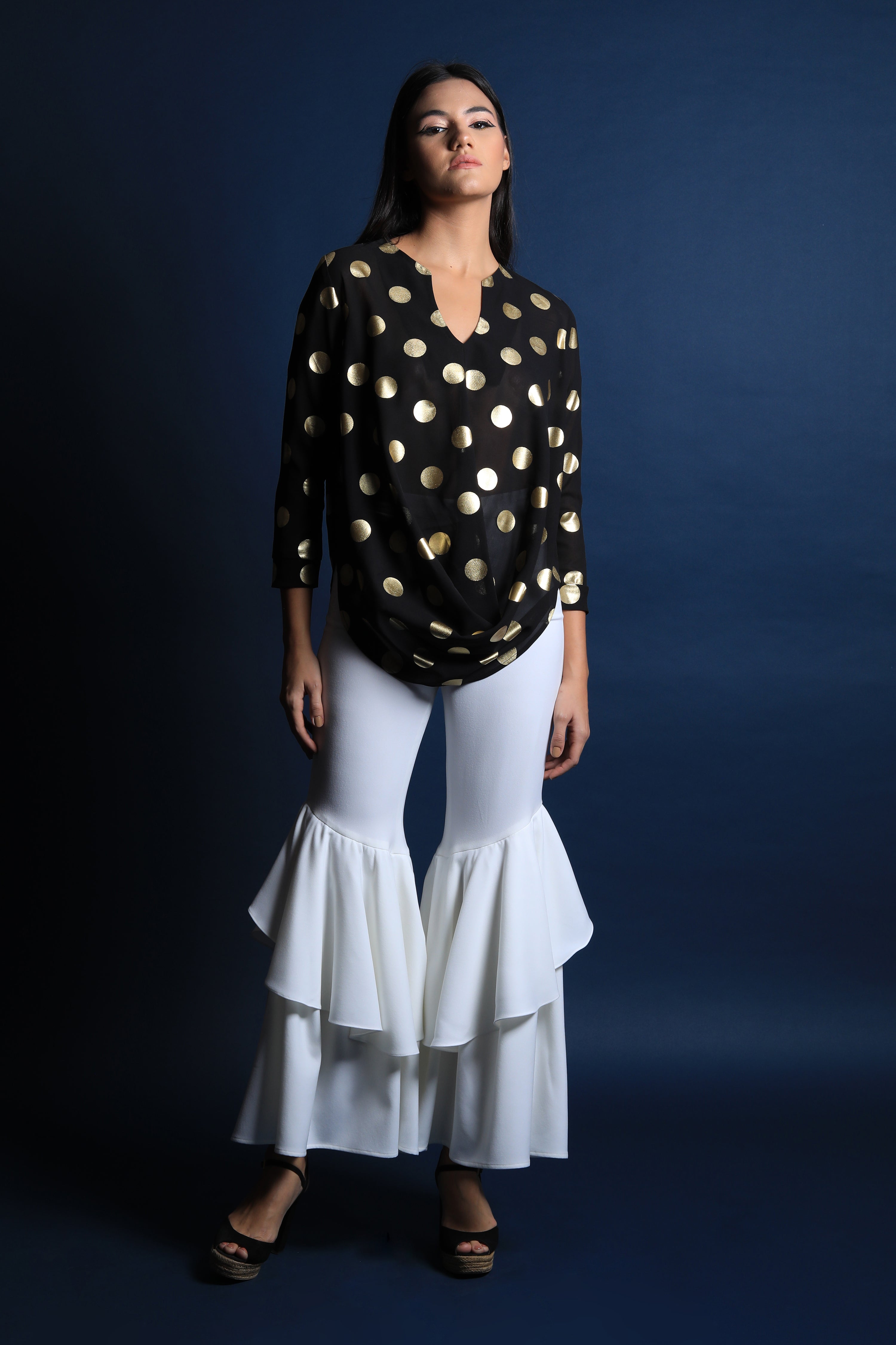 Cowl Hem Top