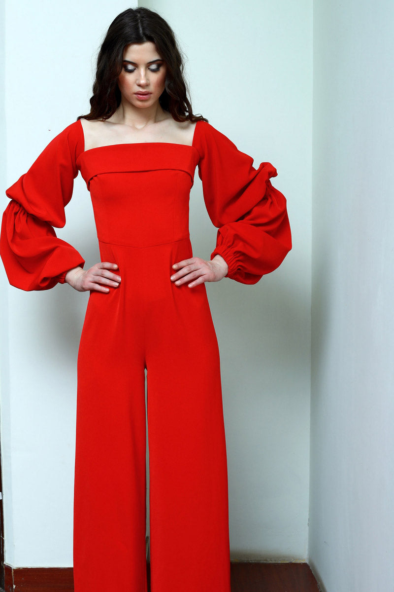 Off Shoulder Jumpsuit