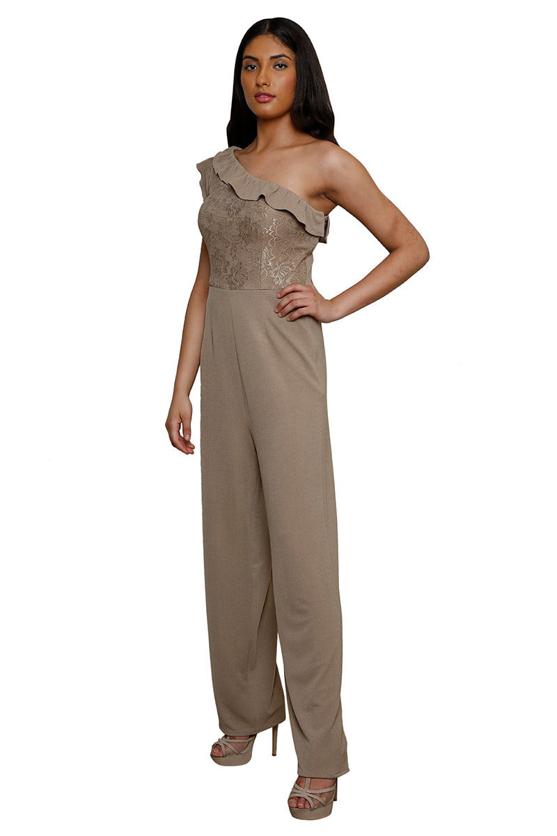 One Shoulder jumpsuit