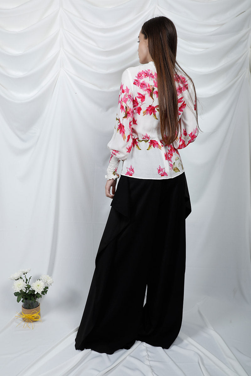 Bougainville Print Top