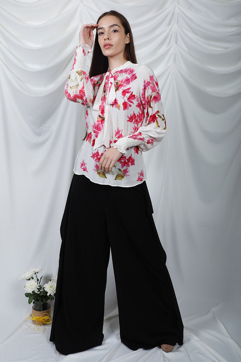 Bougainville Print Top