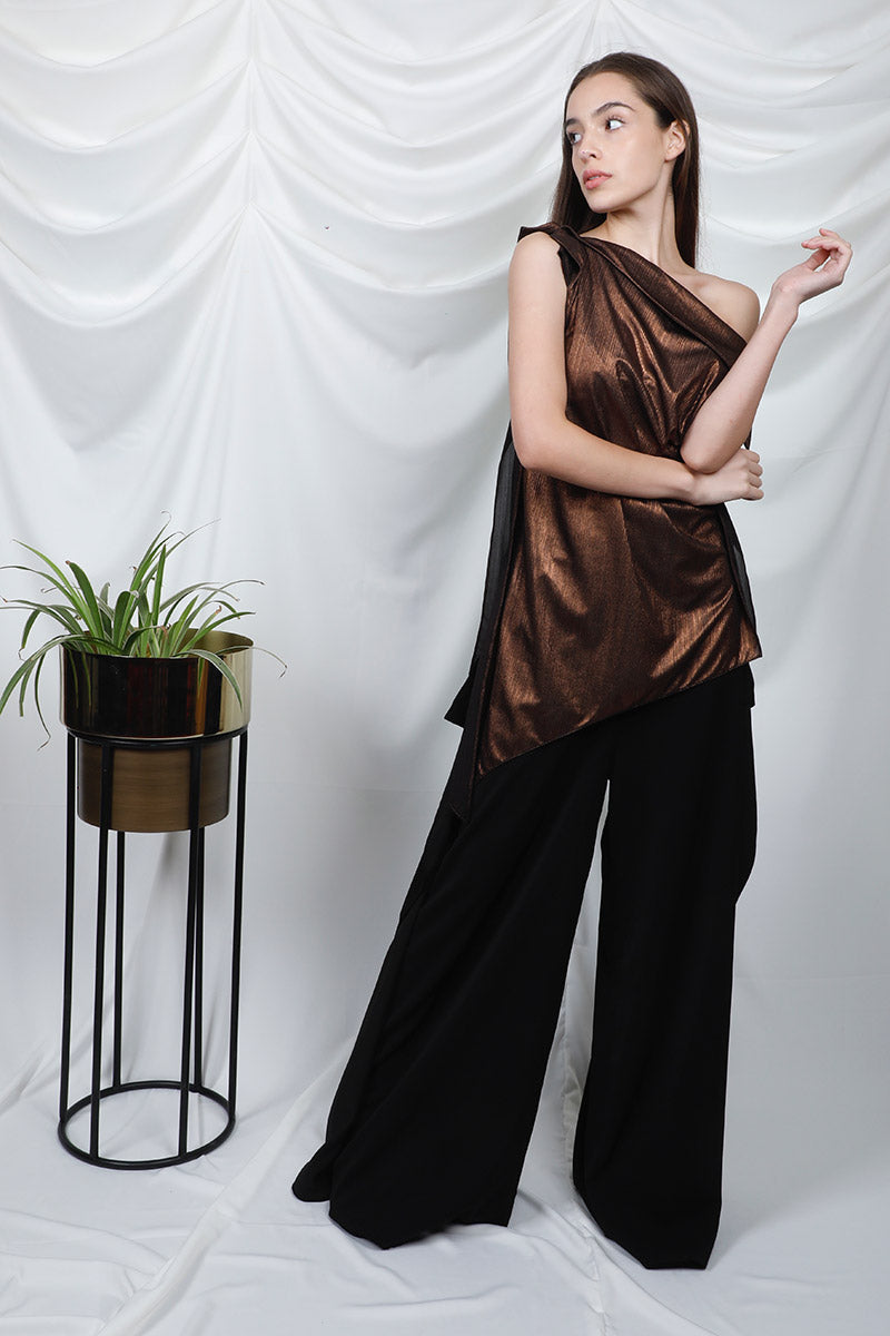 Gold Kaftan Top
