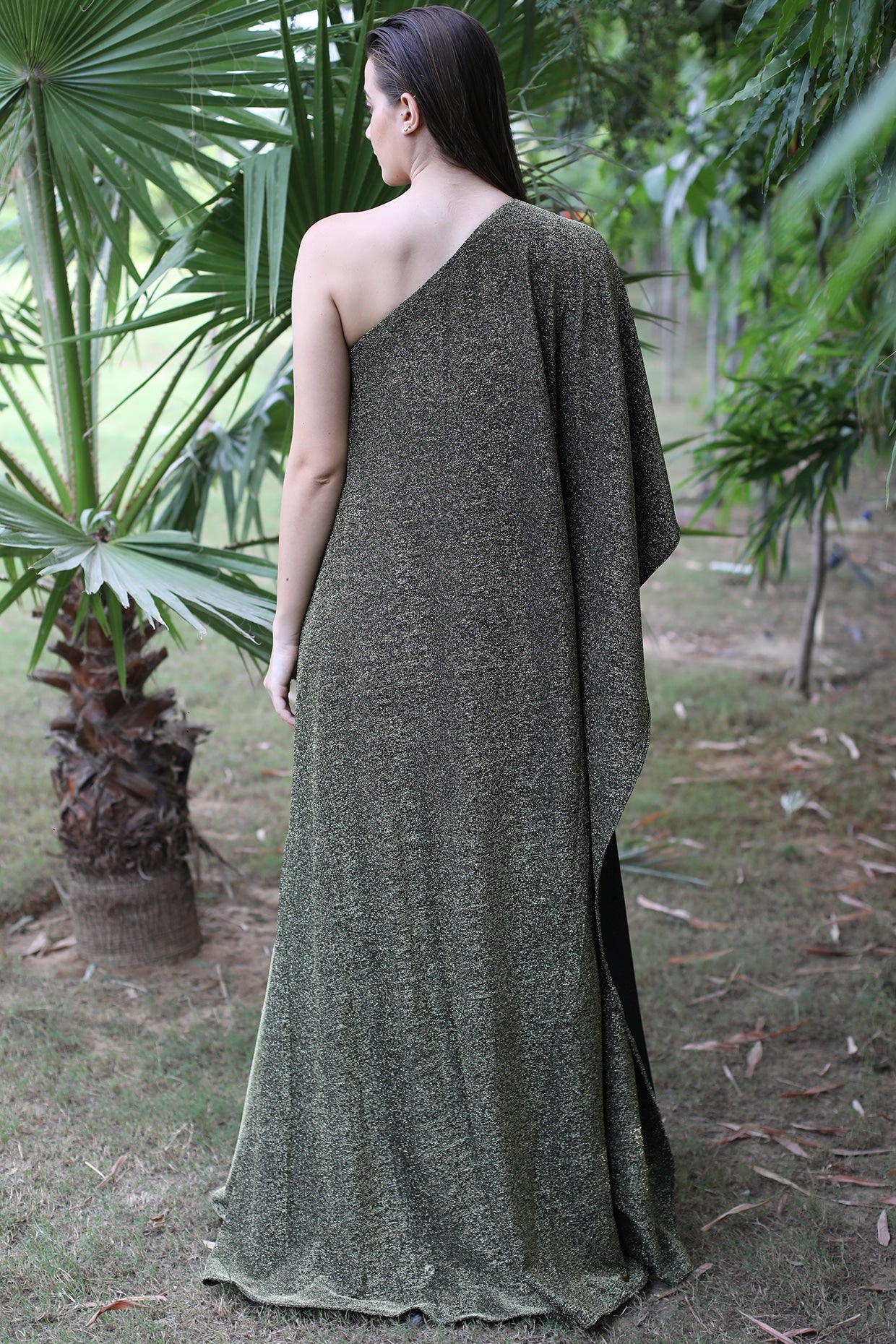 One Shoulder Gown